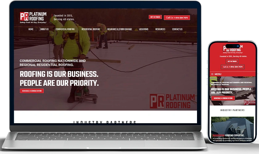 Platinum Roofing Image